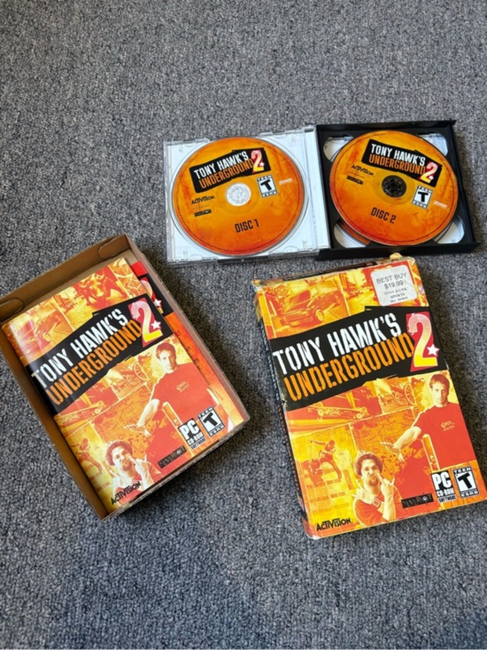 Tony Hawk's Underground 2 PC Game - 3 disk